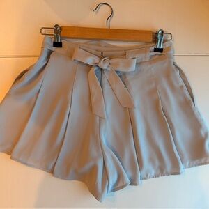Sunday Best Sky Blue High Waist Shorts